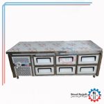 فریزر زیر گریل 6 کشو