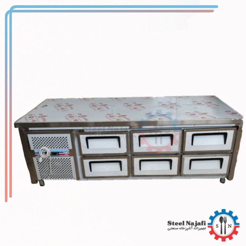 فریزر زیر گریل 6 کشو