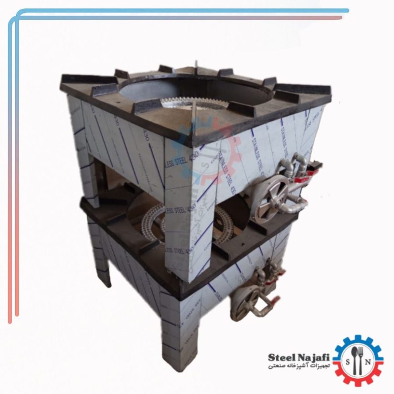 پلوپز ۴ ردیفه لعاب‌دار