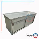 کابینت زمینی درب کشویی