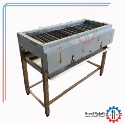 کباب پز گازی استیل