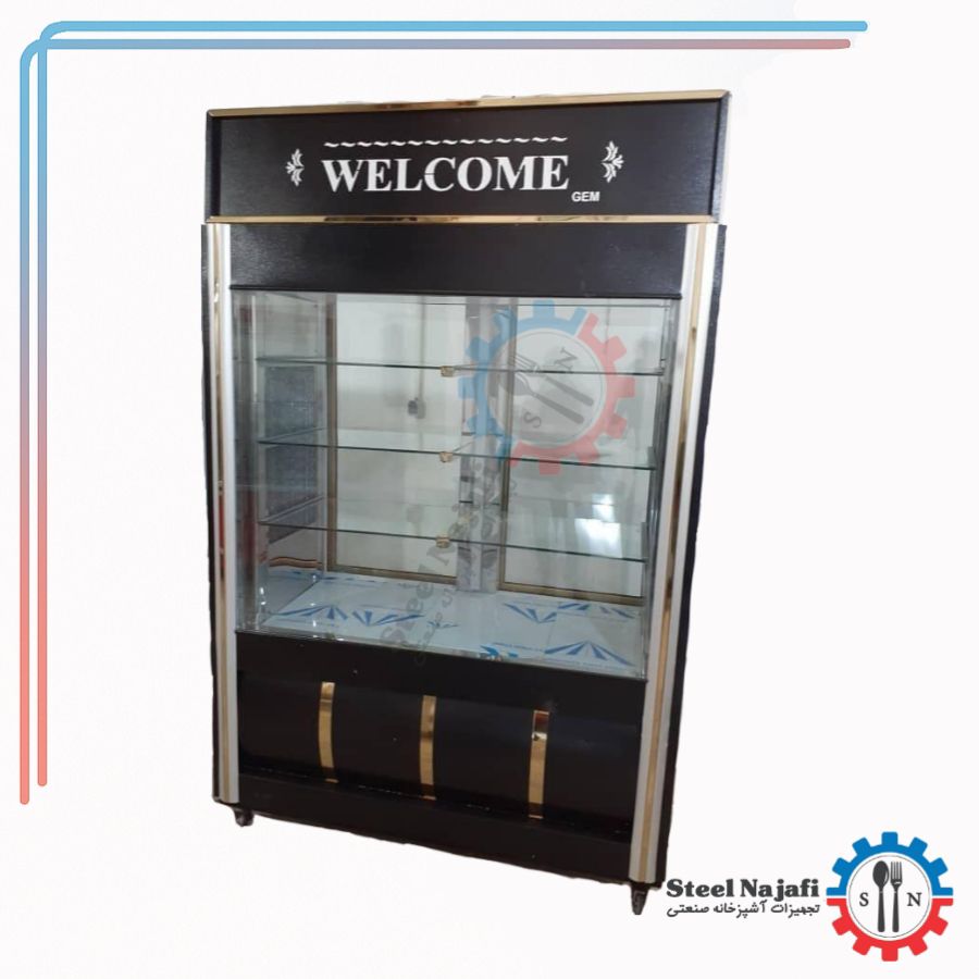 یخچال ایستاده 120 دو طرف نما