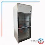 یخچال ایستاده 80 سانت تمام استیل