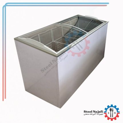 فریزر صندوقی درب شیشه ای