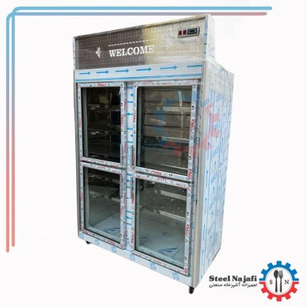 فریزر ایستاده 4 درب تمام استیل