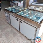 کانتر سرد با درب کشویی