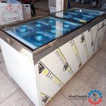 کانتر سرد با درب کشویی